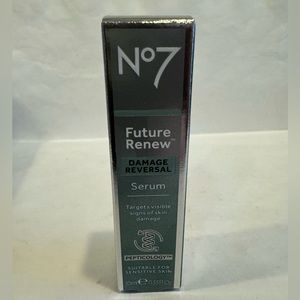 No7 Future Renew Damage Reversal Serum Mini Travel Size 0.33oz NIB